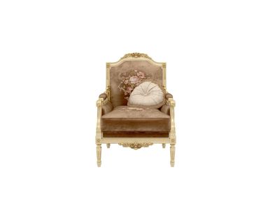 Klassisch Design Sessel Textil Wohnzimmer Lounge Neu Luxus Design Möbel Stühle