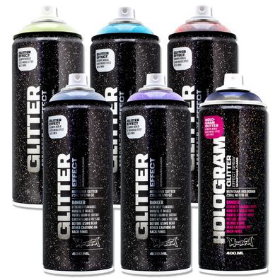 Montana Cans Glitter Effect Spray 400ml (Farbauswahl)