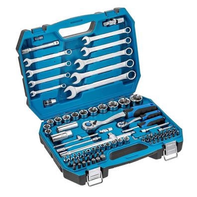 Werkzeugkoffer Werkzeugsortiment Högert HT1R425 Werkzeugset 85-teilig hochwertig