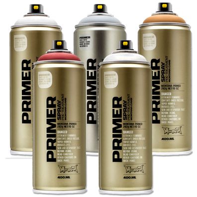 Montana Cans PRIMER Spray Grundierung 400ml (Auswahl)