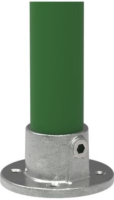 Rohrverbinder | Wandbefestigung rund | 131A27 | 26,9 mm | 3/4" | Feuerverzinkt u.