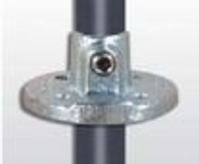 Rohrverbinder | Wandbefestigung rund mit Durchgangsbohrung | 131TE60 | 60,3 mm | 2" |