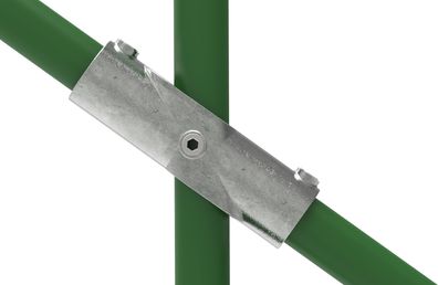 Rohrverbinder | Kreuzstück 30-45° | 126D48 | 48,3 mm | 1 1/2" | Feuerverzinkt u.