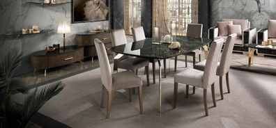 Esstisch Schwarz Designer Tische Modern Design Möbel Luxus Esszimmer Tisch Küche