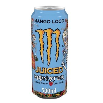 Monster Juiced Energy Juice Mango Loco - Energiegetränk 0,50 Liter 1 Stück