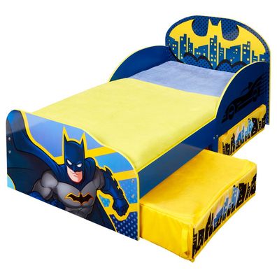 DC Batman Kleinkinderbett mit Stauraum Kinderbett Bettgestell Kinderzimmer Bed