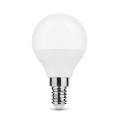 LED Leuchtmittel E14 Kugel P45 5 Watt Milchglas 450 Lumen kaltweiß (6000K)