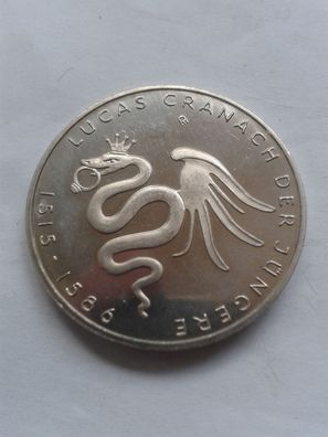 10 euro 2015 Deutschland Lucas Cranach der Jüngere bankfrisch