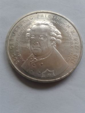 10 euro 2012 Deutschland 300. Geburtstag Friedrich II. Alter Fritz bankfrisch
