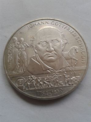 10 euro 2014 Deutschland Johann Gottfried Schadow bankfrisch