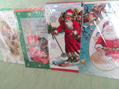 verschiedenste Weihnachtsgrußkarten mit Umschlag - Auswahl -
