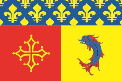 Aufkleber Fahne Flagge Hautes Alpes Department verschiedene Größen