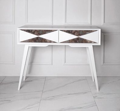 Konsolentisch Tisch Konsole Kommode Abstelltisch Holz Modern Luxus Design Möbel
