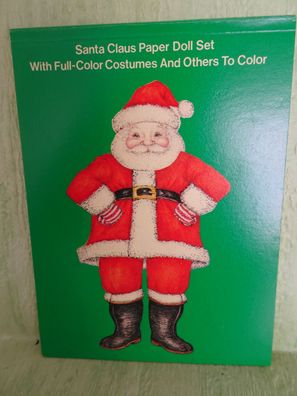 alt : Santa Claus Paper Doll 1984 Merrimack ca 12x9cm
