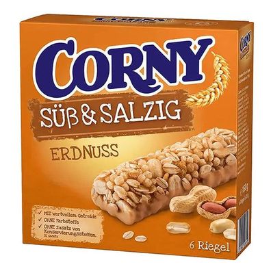 Corny Süß & Salzig Erdnuss - Müslis 6x25 Gramm 1 Packung