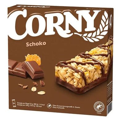 Corny Schoko - Müslis 6x25 Gramm 1 Packung