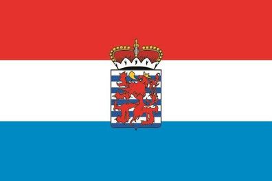 Aufkleber Fahne Flagge Luxembourg Provinz Belgien verschiedene Größen