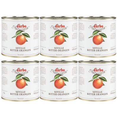 Food-United Seville BITTER Orangen Marmelade 6x 3kg Dose von DARBO