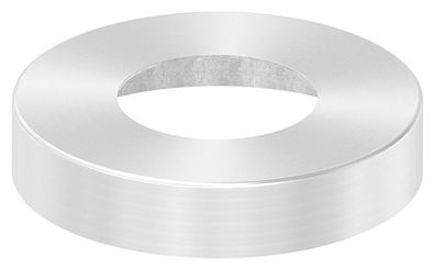 Abdeckrosette Ø 125x25 mm für Rundrohr: Ø 60,3 mm V2A