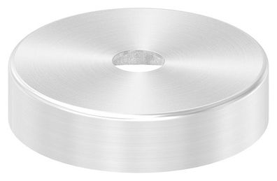 Abdeckrosette Ø 62x15 mm für Rundrohr: Ø 12 mm V2A