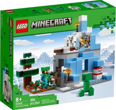 Lego® Minecraft 21243 Die vereisten Gipfel - neu, ovp