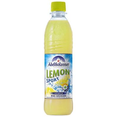 Adelholzener Lemon Sport PET, 12x0.50 L Fl.