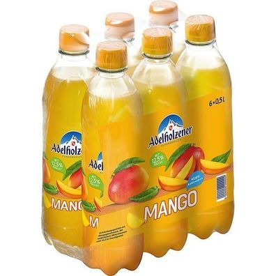 Adelholzener Mango 0,50 L Flasche, 18er Pack (18x0.50 L ) Einweg-Pfand