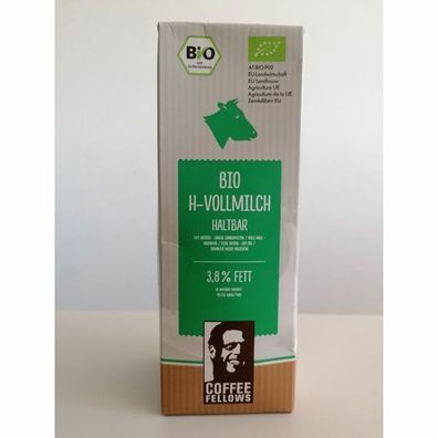 BIO H-Vollmilch 3,8 % Fett 12x1.00 L Packung