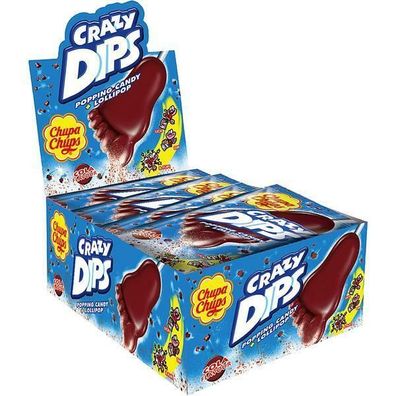 Chupa Chups Crazy Dips Cola 24 Stück 14g