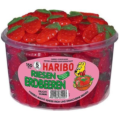 Haribo Riesen-Erdbeeren 1x150 Stück