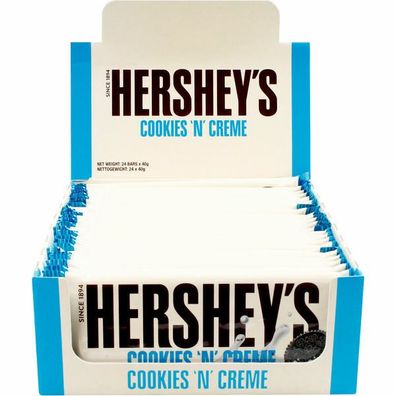 Hershey's Cookies'n'Creme 24x40 g Tf.