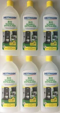 Heitmann Bio Schnell Entkalker - 6 x 250 ml