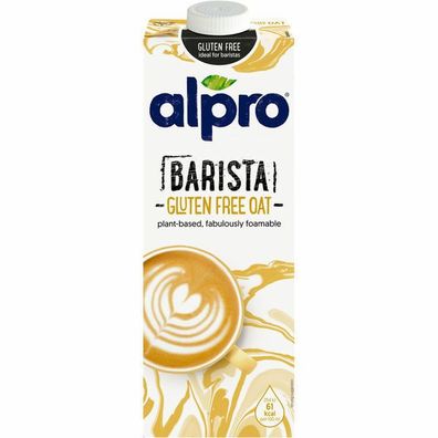Alpro® Haferdrink Barista For Professionals Glutenfrei 8x1.00 L Packung