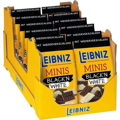Bahlsen Leibniz Minis Black'n White, 12 Beutel je 125g
