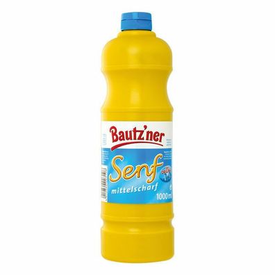 Bautzner Senf mittelscharf 1x1000ml Fl.