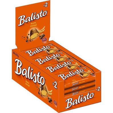 Balisto Korn-Mix, Schokolade, 20 Doppelriegel je 37g