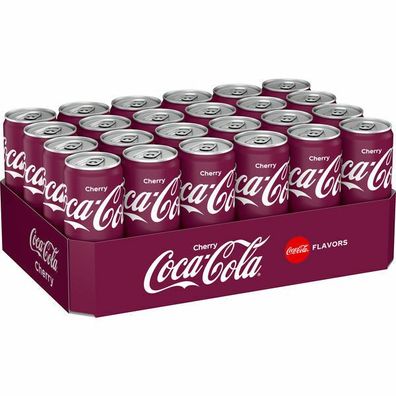 Coca Cola Cherry 24x0.33 L Dose Einweg-Pfand