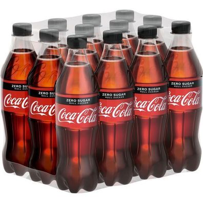 Coca-Cola Zero EINWEG Flasche (12 x 500 ml)