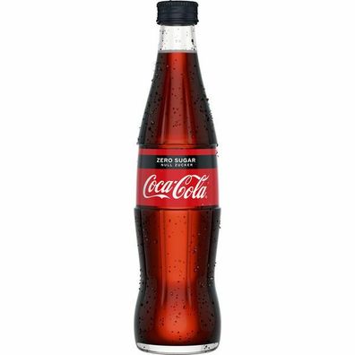 Coca Cola Zero Glas 20x0,40 L Flasche