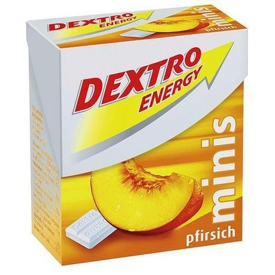 Dextro Energy Minis Pfirsich Traubenzucker 12x50g Pg.