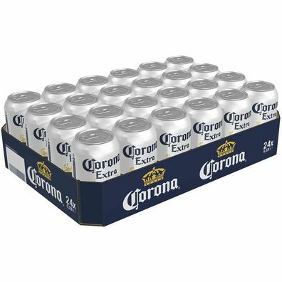 Corona Extra Bier 4,5% Vol. 0,33L Dose, 24er Pack (24x0,33L) Einweg pfand