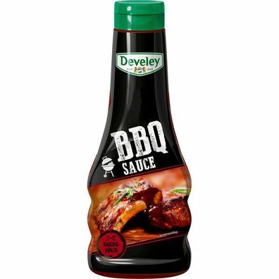 Develey BBQ Sauce Wellenflasche 8x250ml Flasche