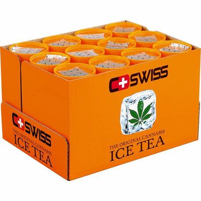 CSWISS Cannabis Eistee 12x0.25 L Dose