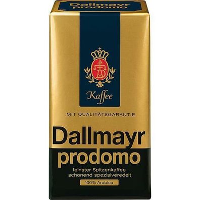 Dallmayr Prodomo Kaffee gemahlen 12 x 500 g Pg.