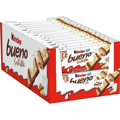 Ferrero Kinder Bueno White, Riegel, Schokolade 30x39 g Rg.