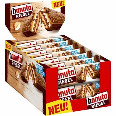 Ferrero Hanuta Riegel Milch & Nuss Schokoriegel 14x34.5g Pg.