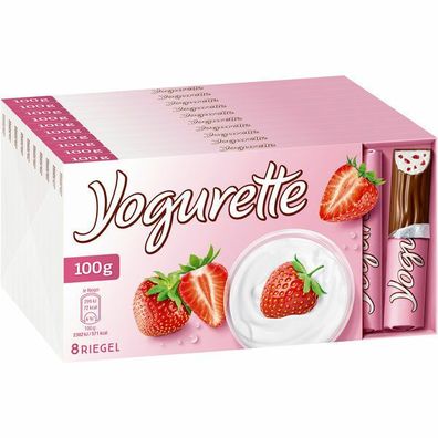 Ferrero Yogurette, Riegel, Schokolade, 10 Tafeln je 100g
