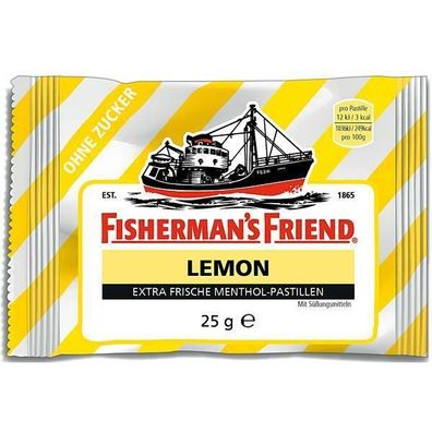 Fisherman`s Friend Lemon 24 x 25g. im original Karton