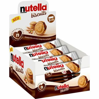Ferrero Nutella Biscuit 3er, 28x41.4g Packung