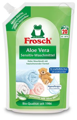 Frosch Aloe Vera Sensitiv-Waschmittel 1,8 L Beutel